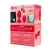 b-Vibe Vibrating Heart Plug M/L Red