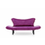 ATELIER DEL SOFA Sofa dvosed Chatto Purple