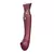 Zalo Queen Pulsewave Vibrator Wine Red
