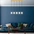Opviq Luster Swank-702-10, 85x15x113cm, IP20, Zlatno-bele boje