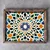Aberto Design Poslužavnik REF037 48 x 38 x 4 cm, Šareni