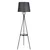Opviq Podna lampa Venedik, 165 cm, E27, Crna
