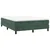 Vidaxl Box spring postelja z vzmetnico temno zelena 140x200 cm žamet