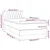 Greatstore Box spring postelja z vzmetnico LED temno modra 100x200cm žamet