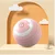 INF Smart Interactive Self-Rolling Cat Toy Ball with USB-C Charging and Automatic Sleep Mode Pink, (5000215058)