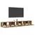 Set TV komoda Zidne 4 pcs Staro drvo 60 x 30 x 30 cm