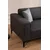 ATELIER DEL SOFA Ugaona garnitura Horizon Right Dark Grey
