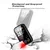 Chensong Zaštita stakla za pametni sat + Zaštitna maska za pametni sat i Zamenska narukvica za pametni sat za Xiaomi Smart Band 8, Providna
