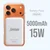 Superior Power Bank MagSafe 15W Wireless 5000mAh, Ljubičasti
