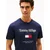 TOMMY HILFIGER Majica marine/rdeča/bela