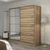Hanah home Ormar Kale 180x190x52cm Bež