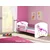 Deciji krevet ACMA II 140x70 + dusek 6 cm PINK43
