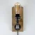 Opviq Pp064 Zidna lampa, Braon-Crna
