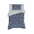 Uzay - Dark Blue Dark Blue Single Quilt Cover Set (FR)