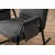Atelier del Sofa Stolica za ljuljanje, Antracit