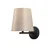 Opviq Zidna lampa E27 Socket, Crno-Krem
