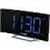 Sencor - Budilnik sa LED displejom 1,5W/1xCR2032/5V crne boje