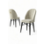 HANAH HOME Set 6 stolica Ritim Cream Black