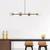 Opviq Luster Fazli-10490, 6 E14 s, 110x40x35-66 cm