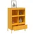 Visoka komoda boja senfa 68x39x101,5 cm od čelika