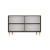 Hanah Home Konzola Roger, 120x73,6x29,6 cm, Orah