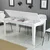 Hanah Home Trpezarijski sto Milan 519 145x75x88cm Beli