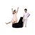 Atelier del Sofa Lazy bag Crni