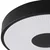 Brilliant - LED plafonsko svetlo RAKIN LED/18W/230V, prečnik 33,5 cm, crno