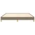 Vidaxl Posteljni okvir brez vzmetnice taupe 180x200 cm blago