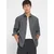 JACK & JONES Srajca JPRBLAParker svetlo siva/črna