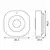 Ledvance - Pametni senzor pokreta SMART+ 3,7V 500 mAh Wi-fi