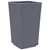 Vrtne sadilice 2 kom plava siva 32,5 x 32,5 x 57 cm PP