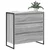Kreveta Siva Sonoma 79 x 36 x 75.5 cm Konstruirano drvo
