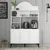 Hanah Home Kuhinjski ormar Lyon 120, Belo-crni
