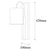 Opviq Zidna lampa E27 Socket, Crno-Braon