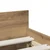 vidaXL Konstrukcija postelje Artisan hrast 100 x 200 cm Inženirski les