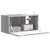 TV zidni ormar Siva Sonoma 60 x 31 x 29,5 cm Konstruirano drvo