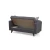 Atelier del Sofa Dvosed na razvlačenje Polya 151x86x75cm Tamnosivi
