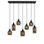 Opviq Luster Smoked 071 Staklo, Crni