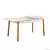 HANAH HOME Trpezarijski set Santiago White Green
