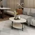 Hanah Home Klub sto Elis, 90x36x60 cm, Krem