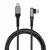 iBox IKUTC100 USB cable USB 2.0 2 m USB C 60 W Black