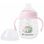 Kikkaboo Savanna Cup with Silicone Spout skodelica z ročaji 6 m+ Pink 240 ml