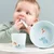 DONE BY DEER Set za jelo za bebe Playground, Plavi