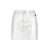 Armani Exchange za ženske. XW000099AF10836M8047 Srebrna minikrilo iz džinsa z visokim pasom (M), Silver, Priložnostno, Bombaž