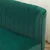 Homestar Dvosedna kavč 117x565x77 cm zelene barve