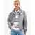 Tommy Jeans Prehodna jakna ESSENTIAL siva