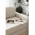 ATELIER DEL SOFA Sofa-krevet sa 1 sedeljkom Nest White