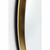 Meblo Trade Ogledalo Jetset Oval Gold 93x63x3,5 cm