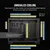 CORSAIR kuciste 2500D AIRFLOW Mid-Tower/ATX/kaljeno staklo/bez napajanja/crna